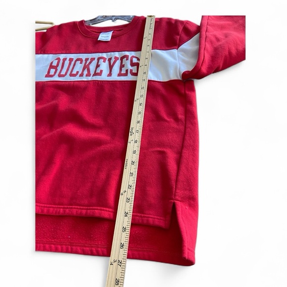 Red and White Buckeyes Crewneck Sweatshirt - Picture 5 of 5